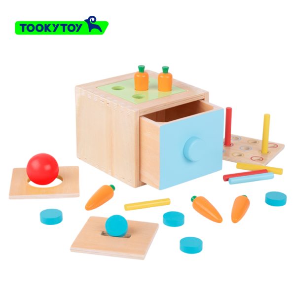 Tooky Toy 4 In 1 Educational Box TK320