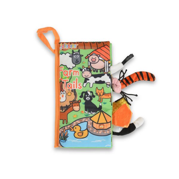Soft book with tails Farm -  J8231