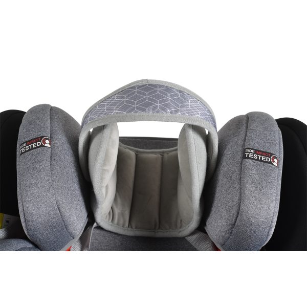 Ergonomic head pad Shelter grey
