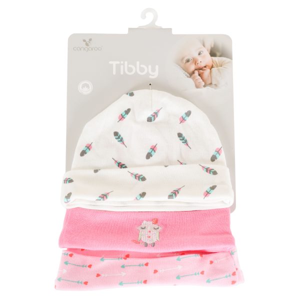 Baby hats Tibby pink
