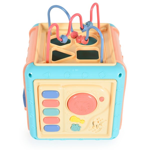 Baby learning cube 668-136 blue
