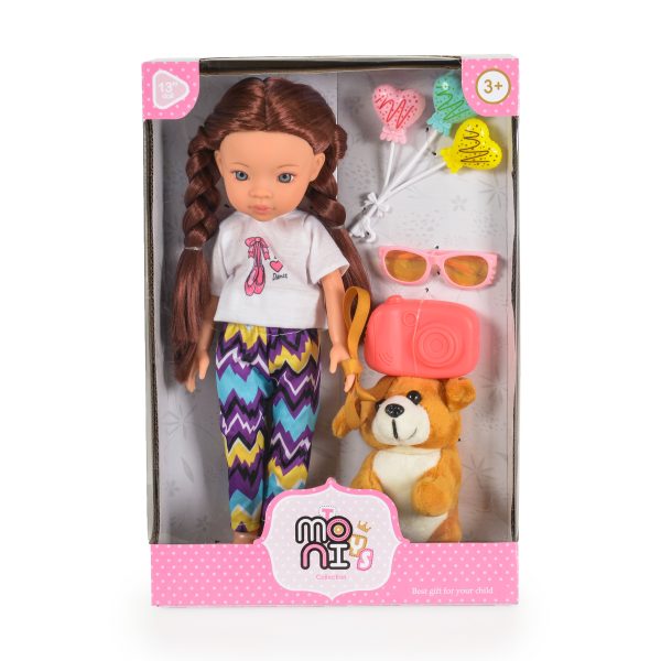 33cm Pretty Doll Set with Accessories - LS1303