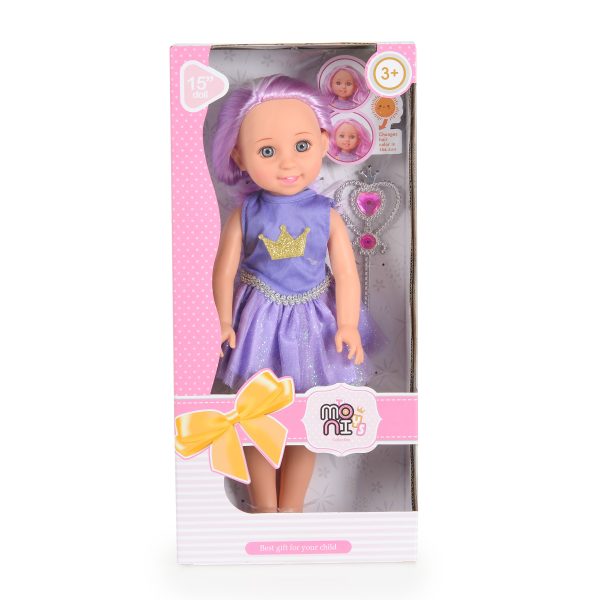 38cm Fairy Doll Sun purple- LS1502-5