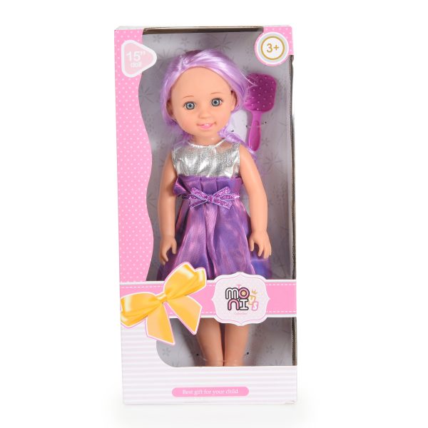38cm Fairy Doll purple- LS1502