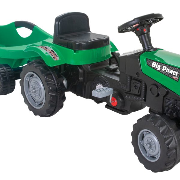 Pilsan tractor with trolley 07320