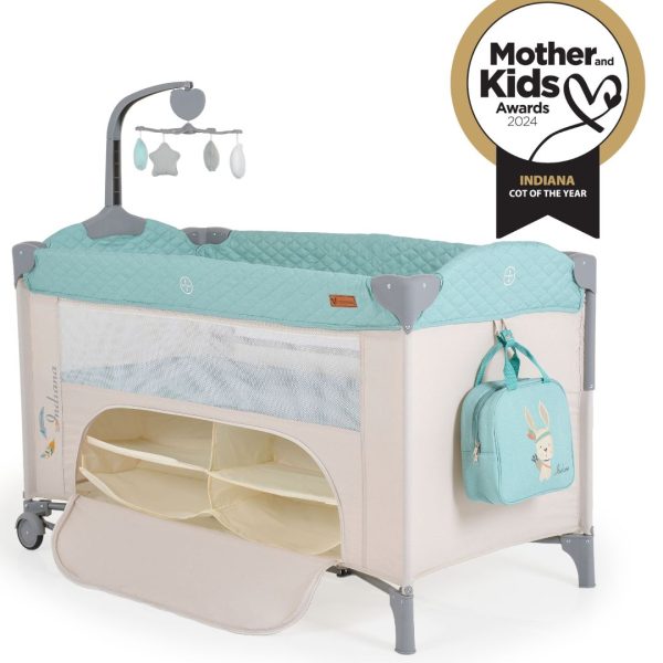 Folding cot Indiana mint