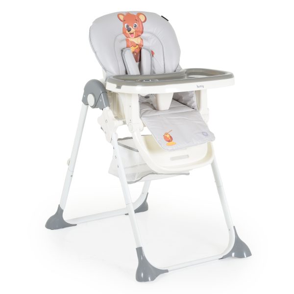 High chair Hunny bear grey