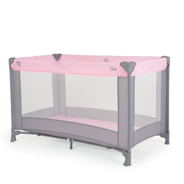Folding cot Solo pink