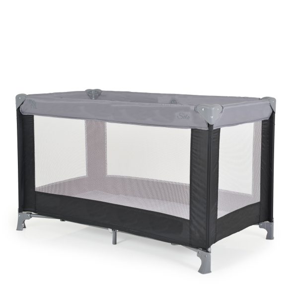Folding cot Solo grey