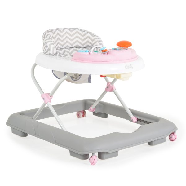 Baby walker Cody pastel pink