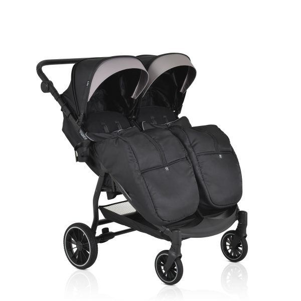 Baby twin stroller TwinGo Onyx