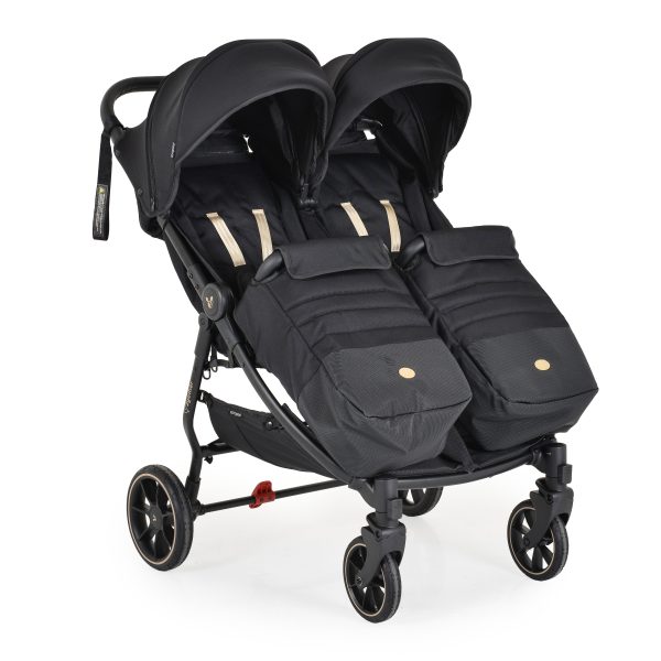 Baby twin stroller 2Gether Modern black
