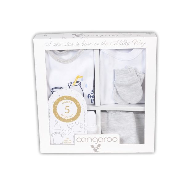 Newborn set 5 pcs Milky Boy