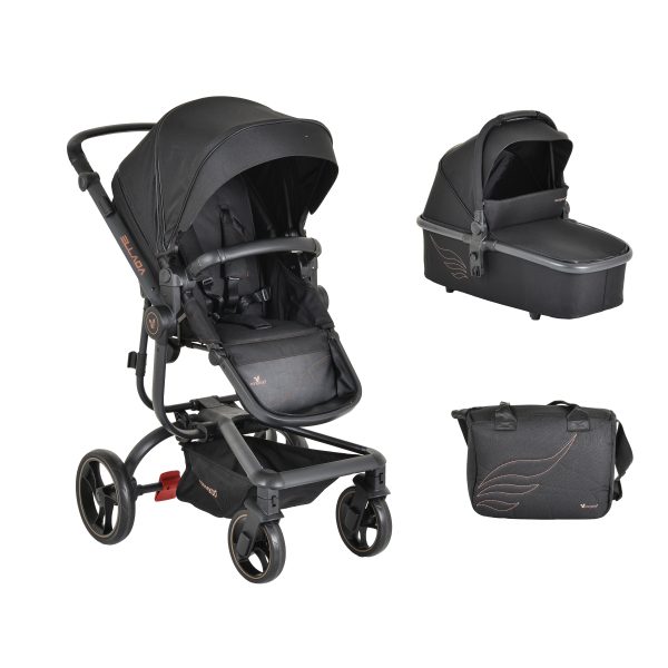 Baby stroller Ellada black
