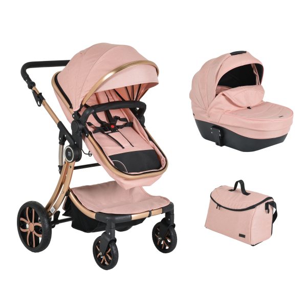 Baby stroller Polly pink