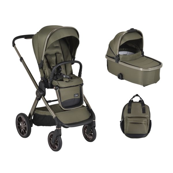 Baby stroller iClick green
