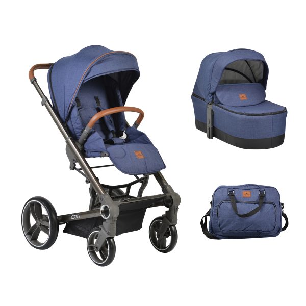Baby stroller 2 in 1 Icon jeans