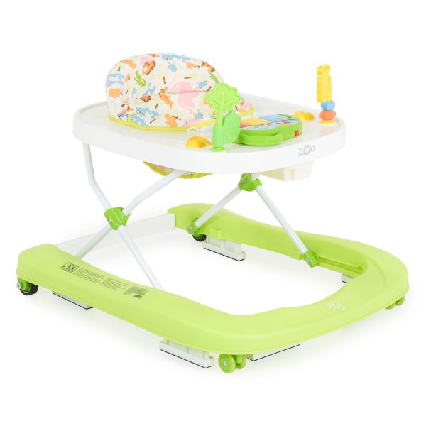 Baby walker Zoo 2 in 1 green