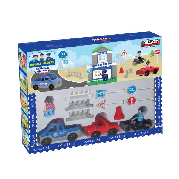 Pilsan Traffic Truck Play set 03613
