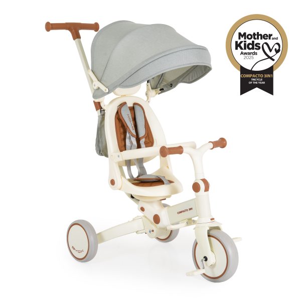 Tricycle Compacto 3in1 beige