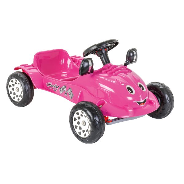 Pilsan 07302 Herby car pedal operated pink