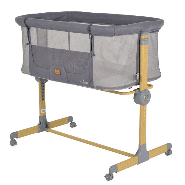 Baby crib Aura grey