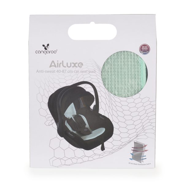 Anti-sweat car seat pad 40-87 cm AIRLUXE mint