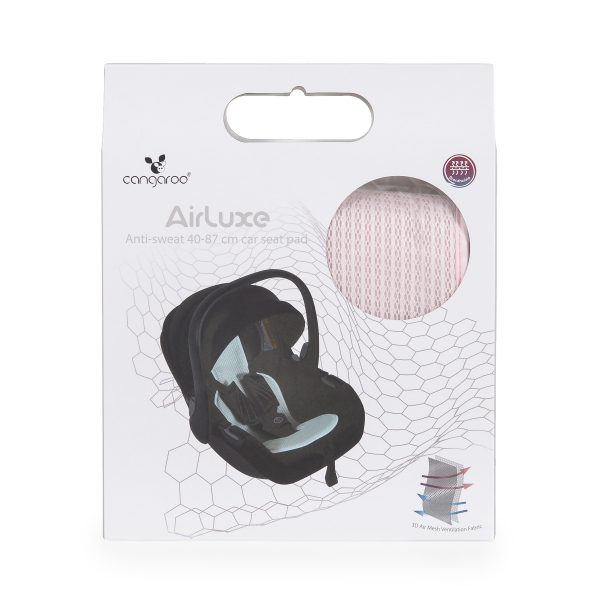 Anti-sweat car seat pad 40-87 cm AIRLUXE pink