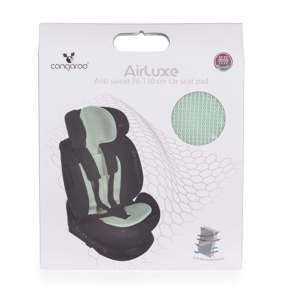Anti-sweat car seat pad 76-150 cm AIRLUXE mint