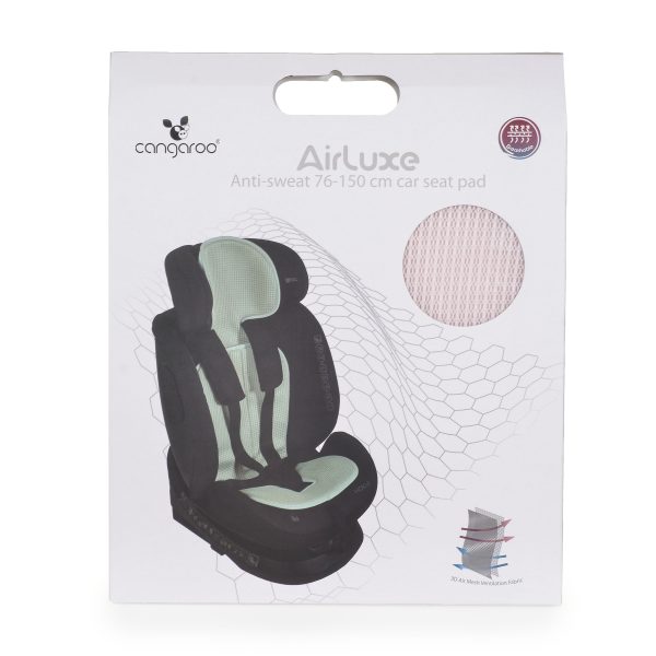 Anti-sweat car seat pad 76-150 cm AIRLUXE pink