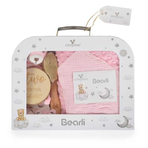 Baby gift set 6in1 Bearli pink