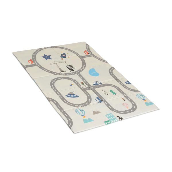 Foldable XPE play mat Fun time