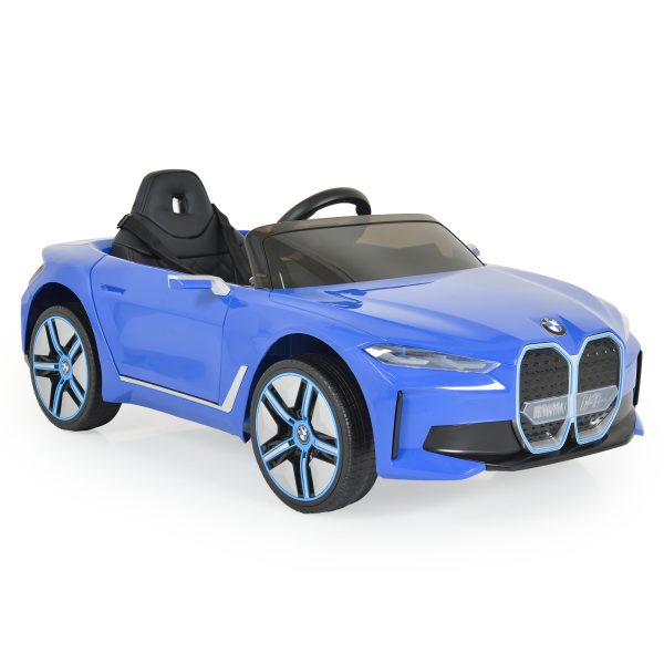 BO car BMW i4 blue