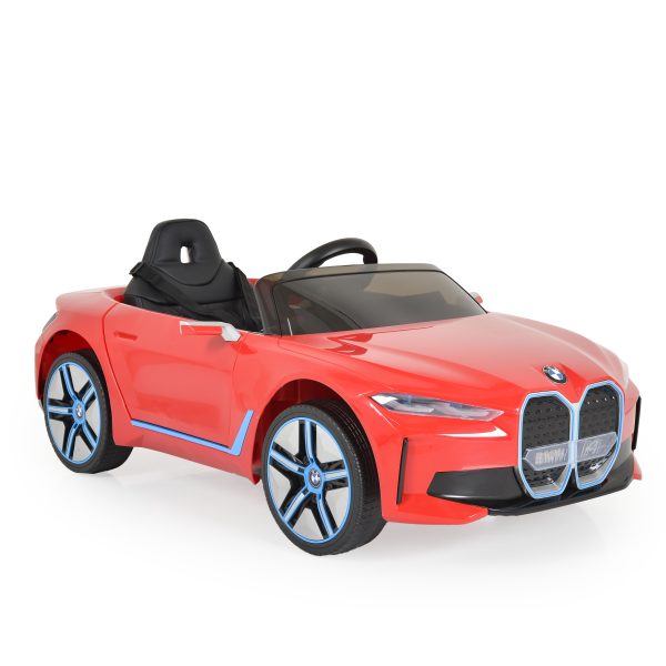 BO car BMW i4 red