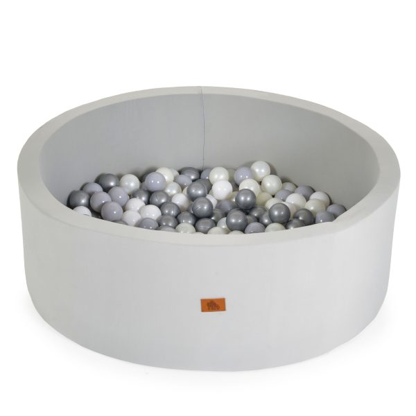 Grey ball pool with 200pcs 5.5cm balls - BP02-5