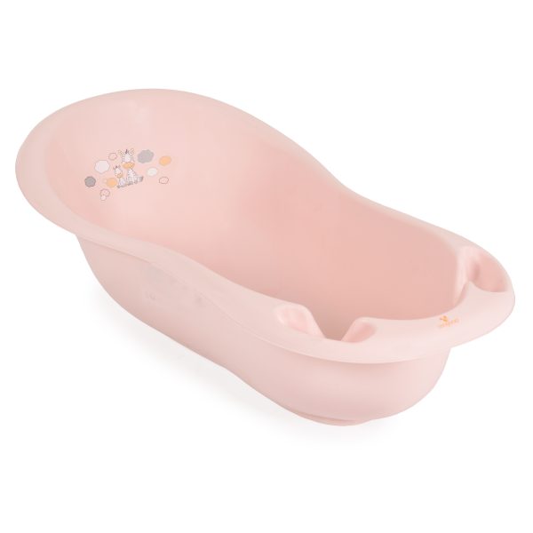 Bathtub 100 cm. Zebra pastel pink