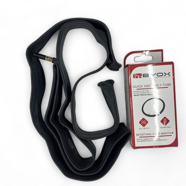 BYOX Quick assembling butyl tube 26“*1.90/2.10 ; A/V 48mm