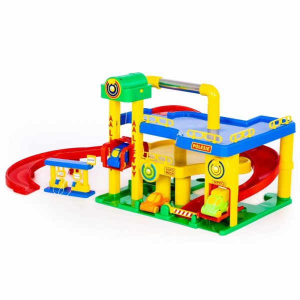 Polesie 37824 Garage LIFT No. 1 with cars (box)