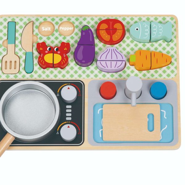 Tooky Toy Kitchen Play Set TJ453