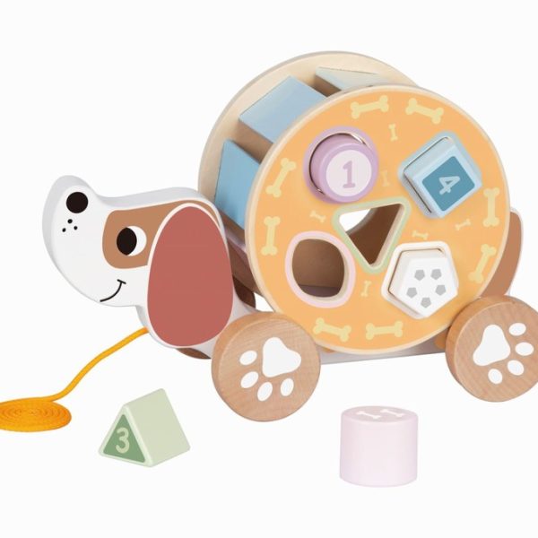 Tooky Toy Pull Along - Hedgehog TL033N