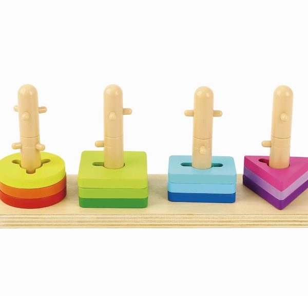Tooky Toy Geometric Block Sorter TK497