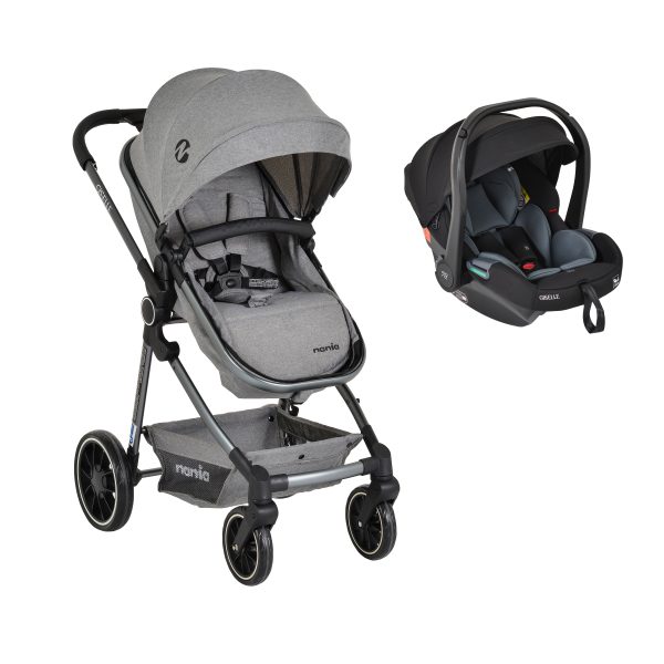 Baby stroller 2 in 1 Giselle gray