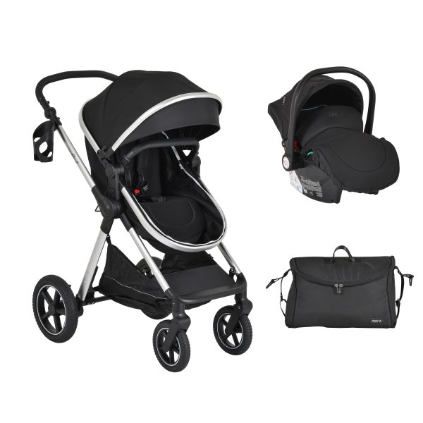 Baby stroller 2 in 1 Alina Black onyx