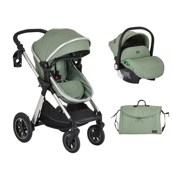 Baby stroller 2 in 1 Alina Dark green