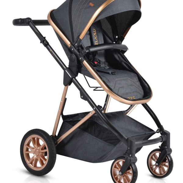 Baby stroller Midas black
