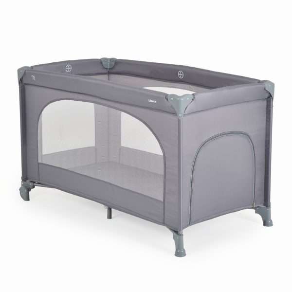 Folding cot Uno grey
