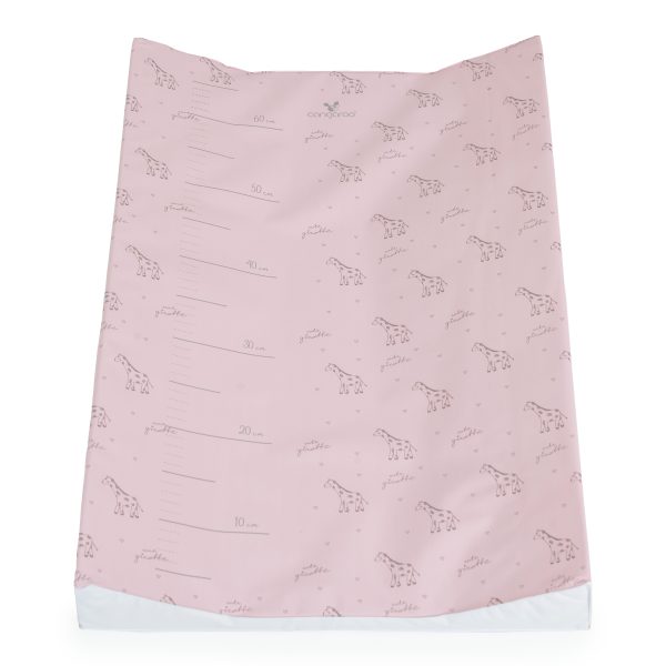 Soft changing mat 44x67 Pink Giraffe