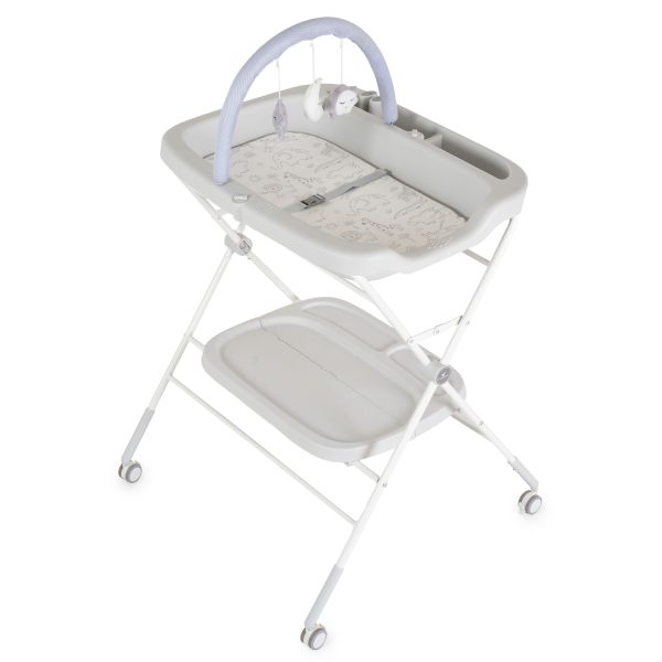 Multifunctional changing table Croco grey