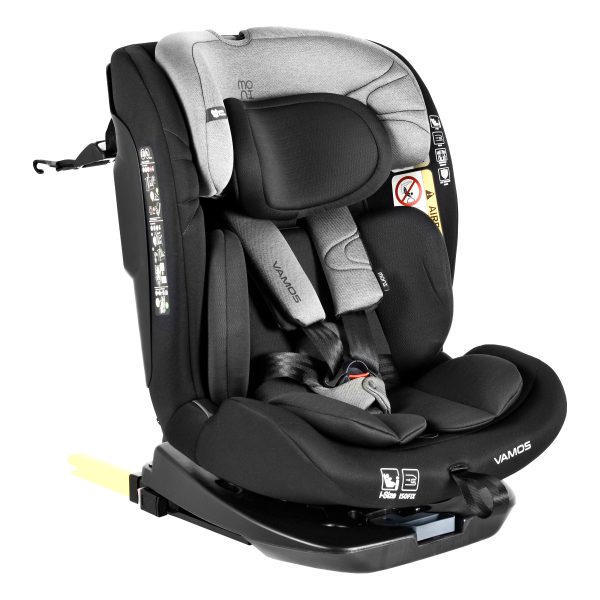 Car seat Vamos 40-150cm Stone gray
