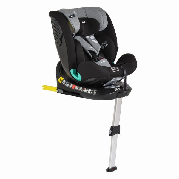 Car seat i-Protect 40-150 cm Steel grey